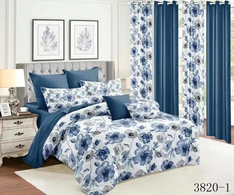 Set di biancheria da letto natalizia di dimensioni king 2023 con lenzuola montata e numero di fili 200TC