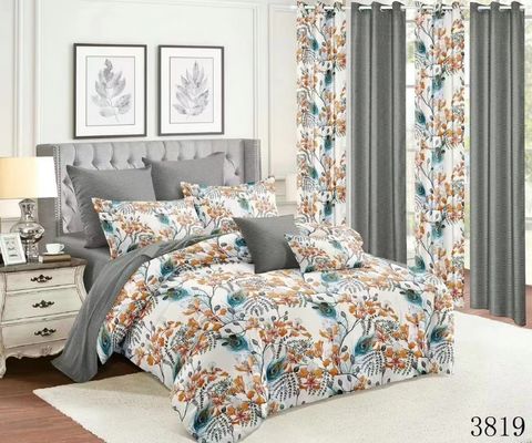 Set di biancheria da letto natalizia di dimensioni king 2023 con lenzuola montata e numero di fili 200TC
