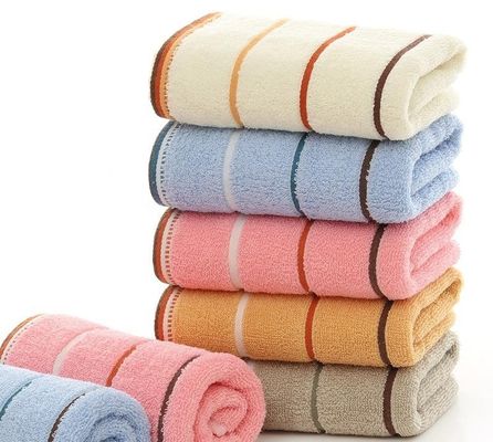 Tutti i gruppi di età 70*140cm di cotone puro Grande asciugamano da bagno con ottimo assorbimento dell'acqua