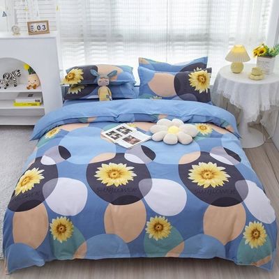 40S Fabric Count 200TC Thread Count Super King Set di biancheria da letto stampata Disegni di copertura di lusso