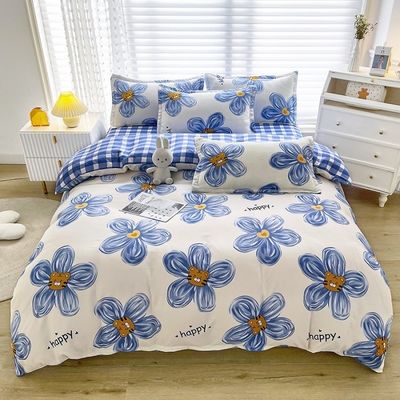 40S Fabric Count 200TC Thread Count Super King Set di biancheria da letto stampata Disegni di copertura di lusso