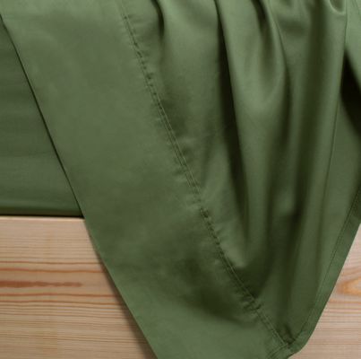 100% di fibra di bambù colore solido Set di lenzuola personalizzato Set di lenzuola popolare