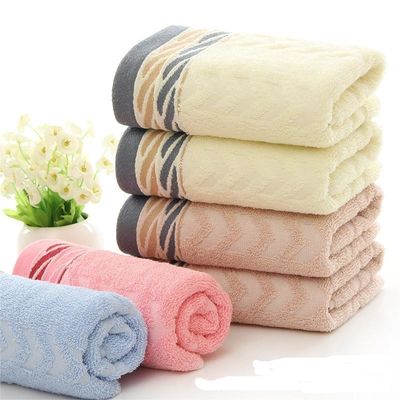 Home Hotel e Sport Asciugamani assorbiti in cotone con logo personalizzato