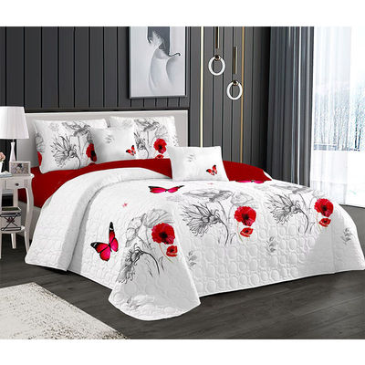 Set di biancheria da letto da letto per uso domestico con tecnologia di cucitura ad ultrasuoni