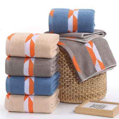 Home Hotel di lusso ricamo Custom spessa Super Soft Bagno Bagno 100% Set di asciugamani di cotone