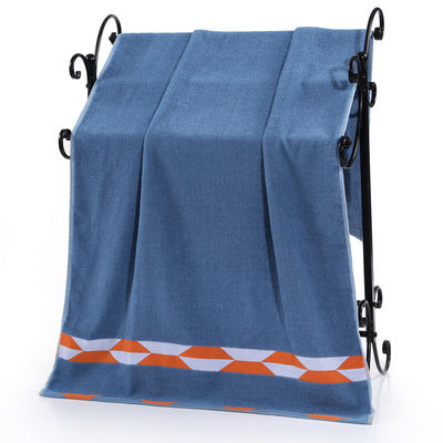 Home Hotel di lusso ricamo Custom spessa Super Soft Bagno Bagno 100% Set di asciugamani di cotone