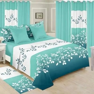 Moda Fiore di nozze rosso 13pcs Set di biancheria da letto con taglia personalizzata e tende corrispondenti