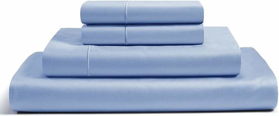 600TC Set di lenzuola da letto di cotone egiziano per la casa con lenzuola personalizzata e lenzuola piatta di raffreddamento