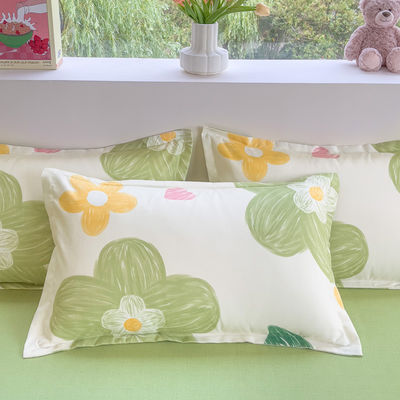 8 PCS Set di biancheria da letto in microfibra stampata con tende corrispondenti in colori personalizzati