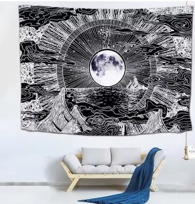 1500MMx1000MM Tappezzeria per la pittura decorativa del sole per la decorazione delle pareti sullo sfondo del letto