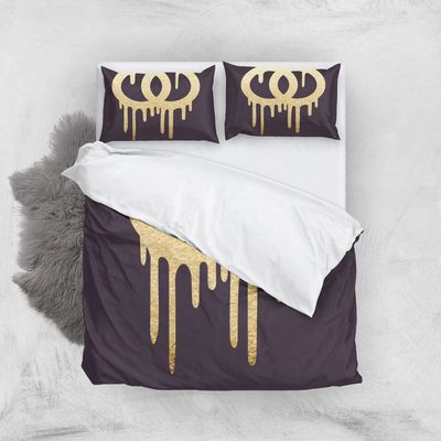 Set di biancheria da letto in stile hotel Luxury King Size 100% poliestere 3D