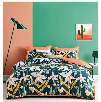 Set di biancheria da letto di designers d'epoca con 100% di cotone Set di comodini personalizzati biancheria da letto di lusso