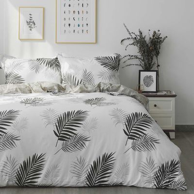 3PCS Colori personalizzati Set di copertura per coperte di lusso 100% cotone Set di biancheria da letto per designer