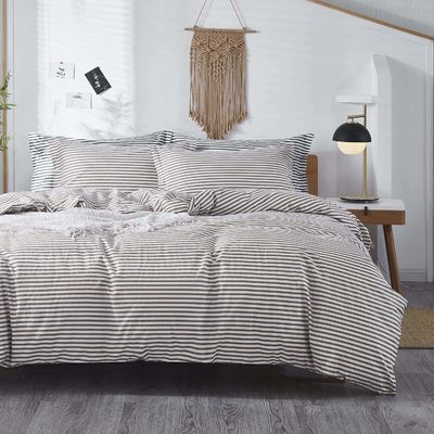 3PCS Colori personalizzati Set di copertura per coperte di lusso 100% cotone Set di biancheria da letto per designer