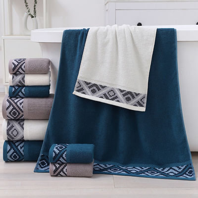 Acquario di bagno personalizzato in cotone 100% per casa e hotel a forma quadrata