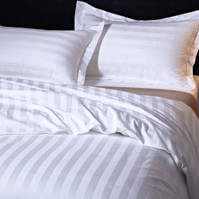 173 * 118 Densità di tessuto Dubai Hotel Luxury Bed Set Copertura di copriletto per set di biancheria da letto dell'hotel