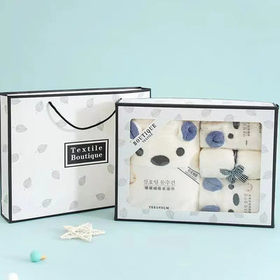 Logo personalizzato Quick Dry 4 Piece Bath Towel Set Soft Touch Mani e Volto Stampa Luxury Towel Set per tutte le età