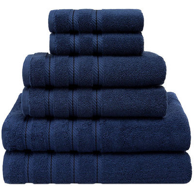 Trasforma la doccia del tuo bagno con il nostro Dobby Border 100% di cotone per tutto il tempo