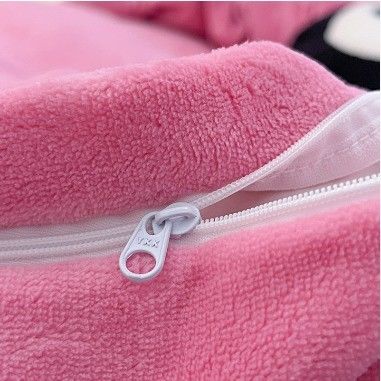 Set di 4 pezzi di veloce di latte per letti d'autunno e inverno.