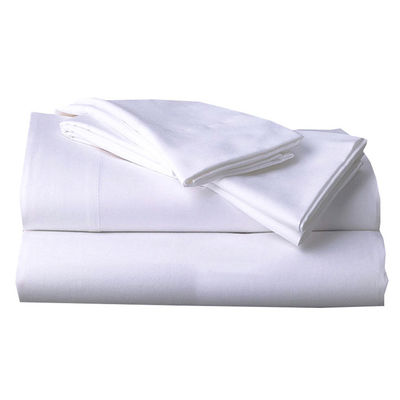 Set di biancheria da letto di cotone 100% bianco per il comfort degli alberghi di lusso