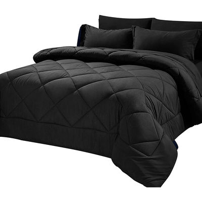Letto per la casa morbido ed ecologico Set di letti per coperte in microfibra sostenibile in 3 pezzi