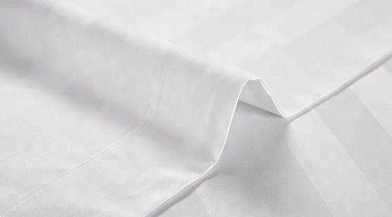 Pantaloni da letto per hotel, cuscino singolo, doppio, di cotone/CVC 40S, 1 e 3 cm, strisce