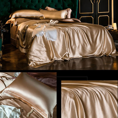 Set di comodini Lettiere realizzate da 6A Grade 100% seta di mirtillo con 128x70 densità di tessuto