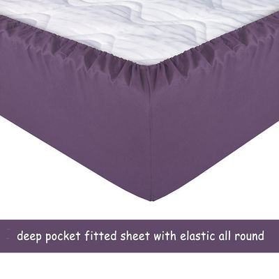 Set di lenzuola da letto da riempimento in poliestere per coppie di biancheria da letto in taglia Queen King