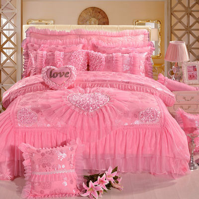 Modello colorato semplice 100% cotone 200TC lenzuola da letto Set di lenzuola da letto di lusso