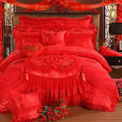 Modello colorato semplice 100% cotone 200TC lenzuola da letto Set di lenzuola da letto di lusso