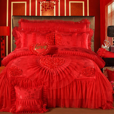 Modello colorato semplice 100% cotone 200TC lenzuola da letto Set di lenzuola da letto di lusso