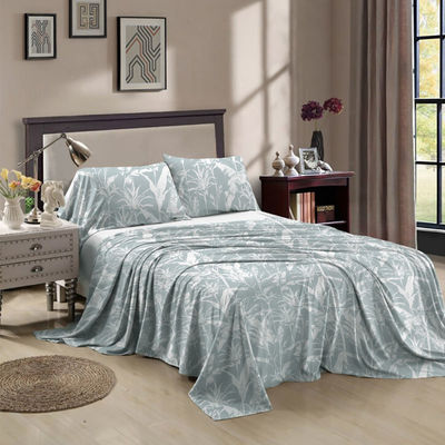 100% poliestere multi-size set di fogli stampati personalizzati per Queen Size e King Fitted
