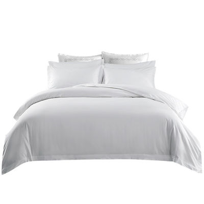 100% cotone 200TC Letto d'albergo 4 pezzi Set comodino Letto di lusso per bambini / adulti
