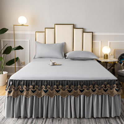 Migliora il tuo gioco di biancheria da letto con questo set di biancheria da letto grande come una regina di 3 kg di tessuto 100% poliestere