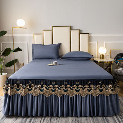 Migliora il tuo gioco di biancheria da letto con questo set di biancheria da letto grande come una regina di 3 kg di tessuto 100% poliestere