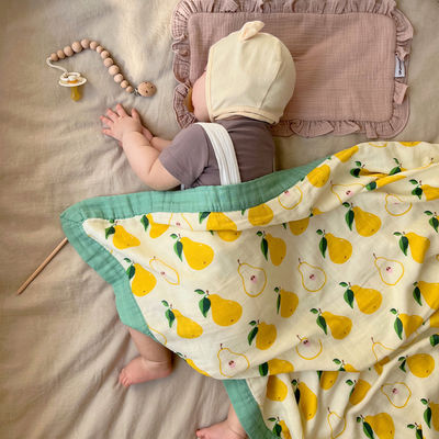 Modello di stile Bambino Bambù cotone garza Bagno Neonato Quilt Set per Classe A Letto da culla