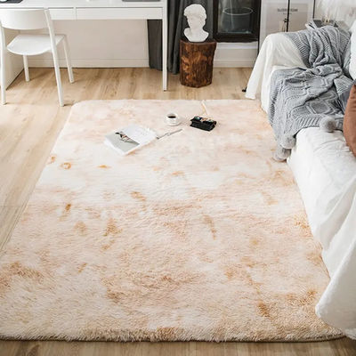Moderno colore misto islamica poliestere Shaggy camera da letto casa tappeto decorativo per commerciale