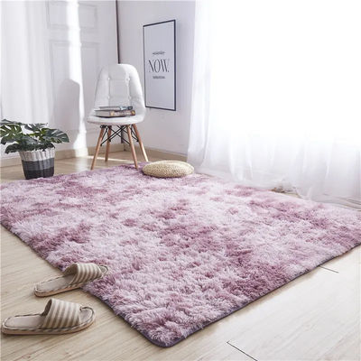 Moderno colore misto islamica poliestere Shaggy camera da letto casa tappeto decorativo per commerciale
