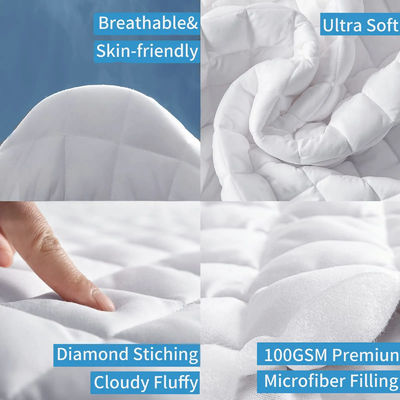 Protezione da letto monouso a colori solidi per un ambiente di sonno sano e pulito