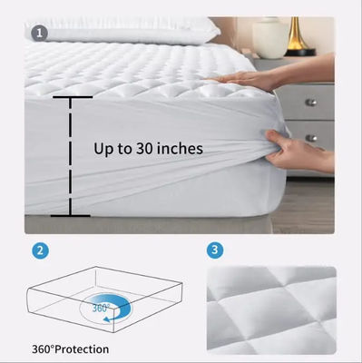 Protezione da letto monouso a colori solidi per un ambiente di sonno sano e pulito