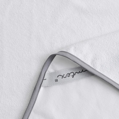 Dimensioni personalizzate Colore bianco solido Impermeabile Protezione materasso Terry con fasce elastiche
