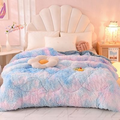 Hotel Collection Reversible Comforter All-Season Caldo Organico Respirabile Puffy Quilt