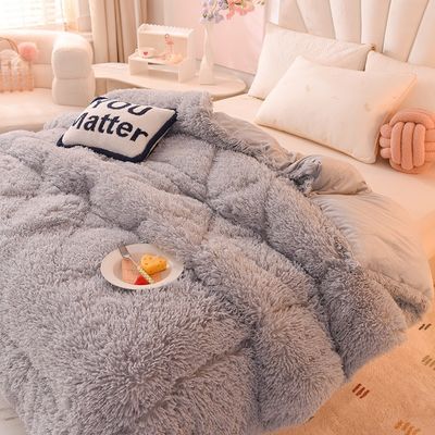 Home Tessile Cappotto di piumino Vernice di velluto spessito caldo di agnello Cappotto per inverno