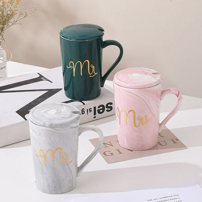 Stampa in gravura Alta estetica Corallo velluto asciugamano Tazze d'acqua Tazze di matrimonio souvenir