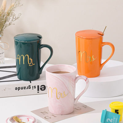 Stampa in gravura Alta estetica Corallo velluto asciugamano Tazze d'acqua Tazze di matrimonio souvenir