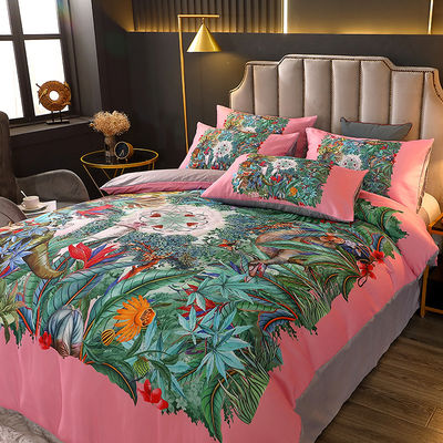 2023 Set di coperte di seta lavata con colore personalizzato e standard nazionali