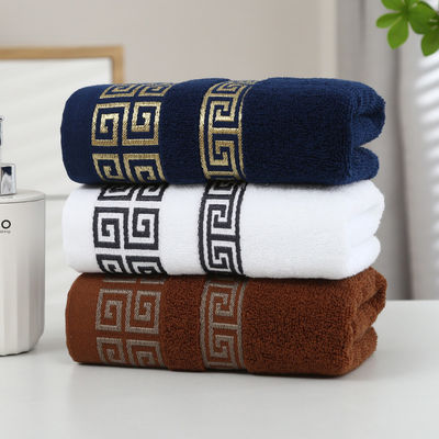 Logo personalizzato asciuga veloce 100% tessuto di cotone Hotel Bagno Towel Set per l'occasione Natale