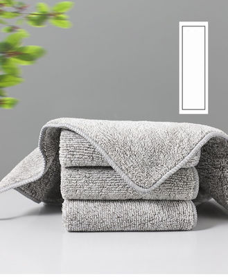 Rettangolo in stile giapponese Bambù Fibra di carbone lavastoviglie Tissu di cucina Rimozione di olio