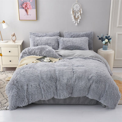 Set di coperte per coperte di rosa rosa moderna per l'autunno inverno