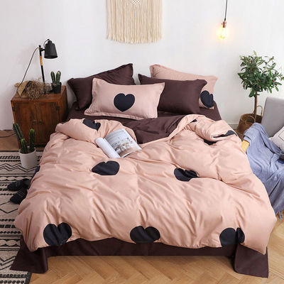 Moda semplice Dimensioni personalizzate Set di biancheria da letto floreale 2-2,5 kg Peso Pianta Disegno floreale